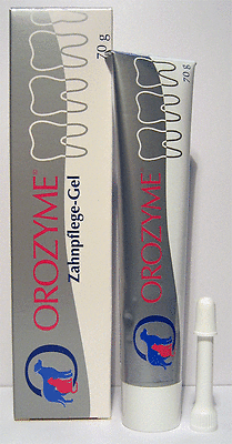 Orozyme Zahnpflege Gel 70g - Hund & Katze - Mundgeruch Hygiene (17,43€ / 100g)